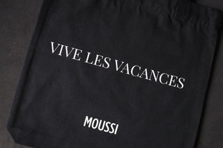Organic Combed Cotton Tote Bag - Vacances